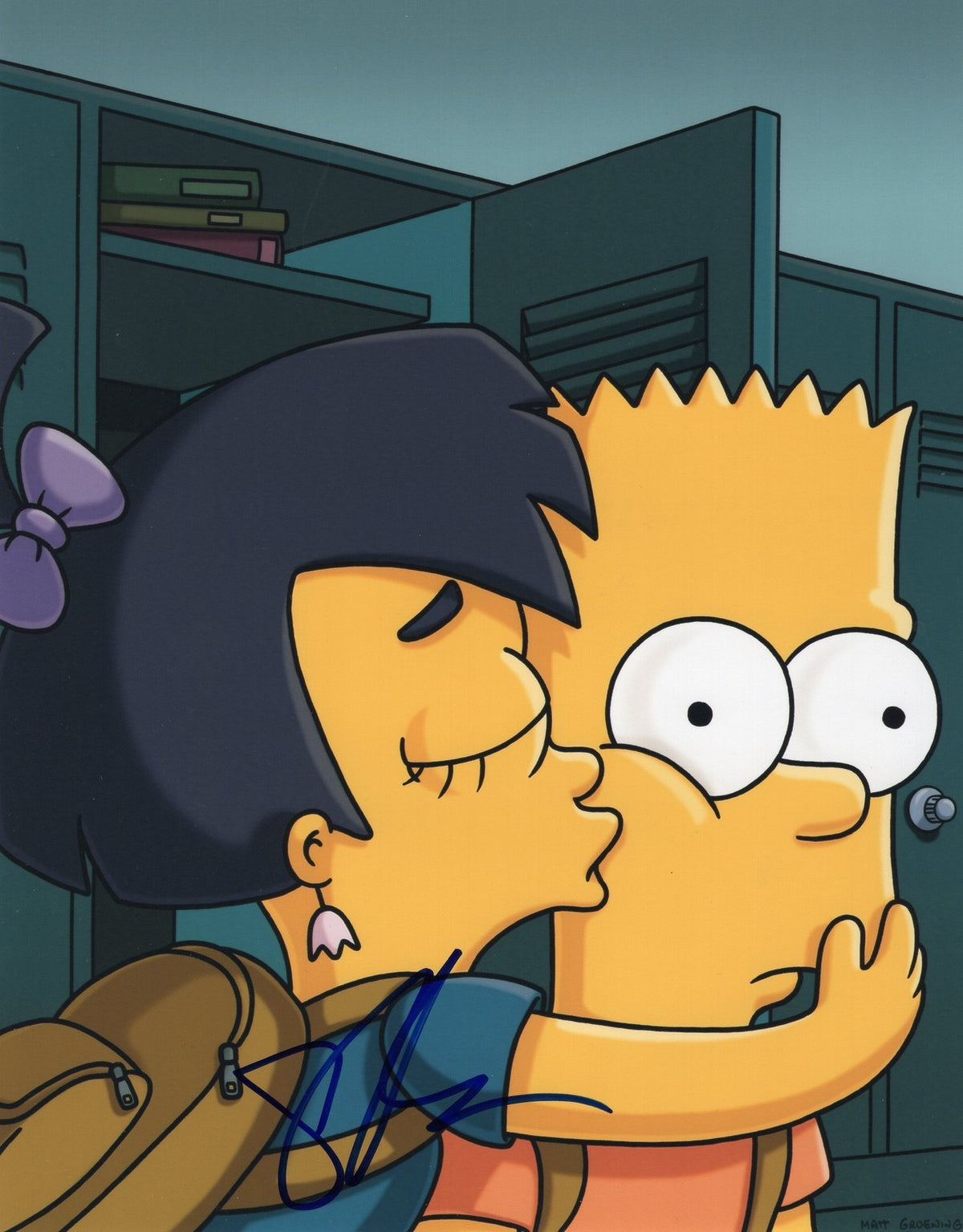 Sarah Silverman The Simpsons Wreck it Ralph Signed 8x10 Photo w/COA #1