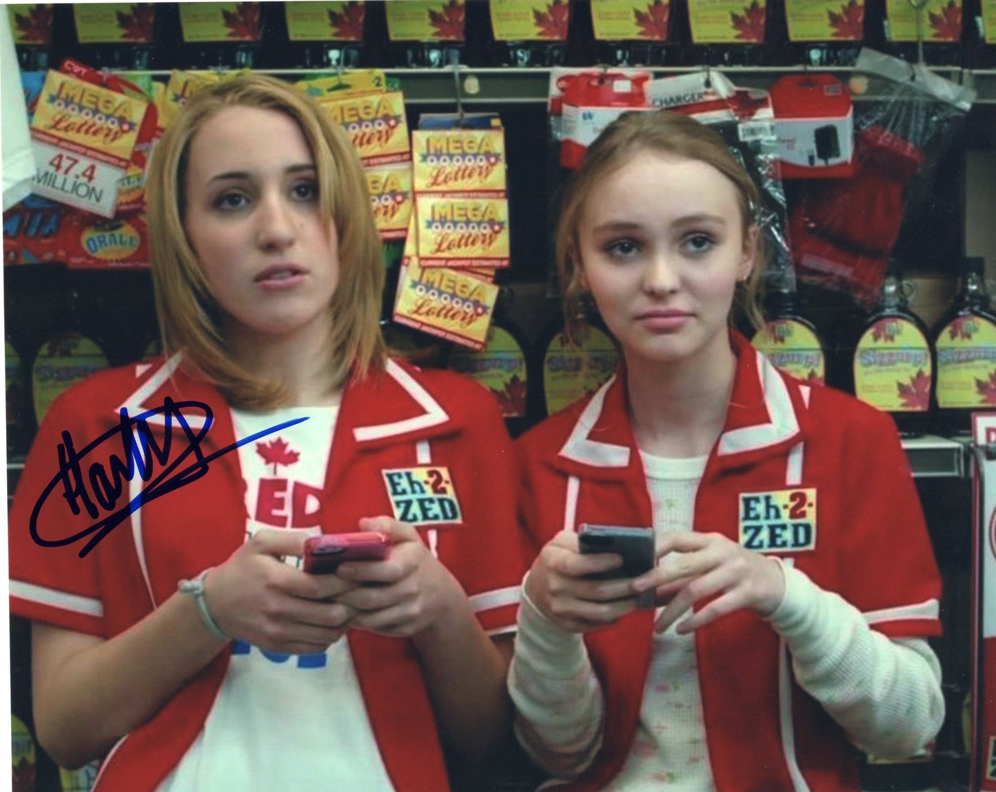 Harley Quinn Smith signed Young Hosers Movie 8x10 Photo w/COA Colleen McKenzie C