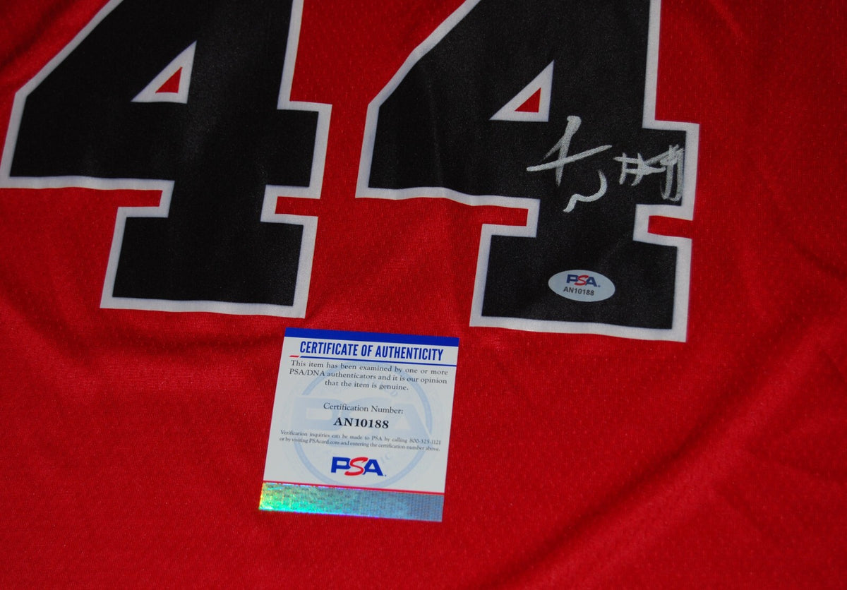PATRICK WILLIAMS signed (CHICAGO BULLS) red Basketball jersey PSA/DNA AN10188