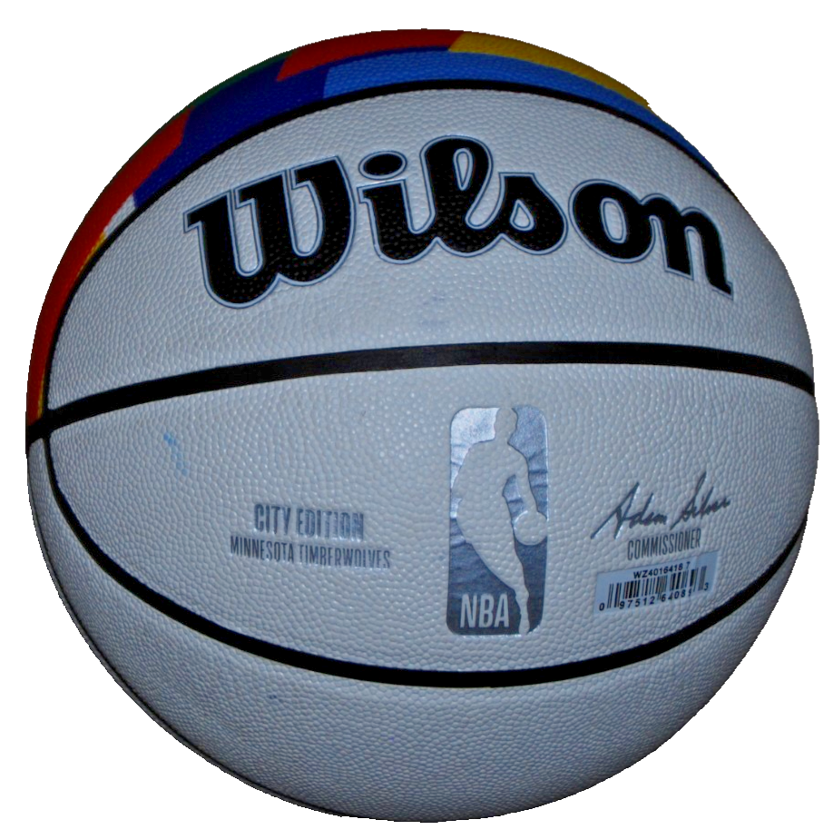 KEVIN GARNETT signed (MINNESOTA TIMBERWOLVES City Edition basketball JSA WITNESS