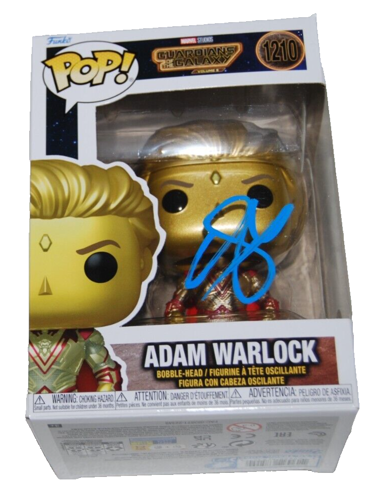 WILL POULTER signed (GUARDIANS OF THE GALAXY) 1210 Funko Pop BECKETT BAS BN07908