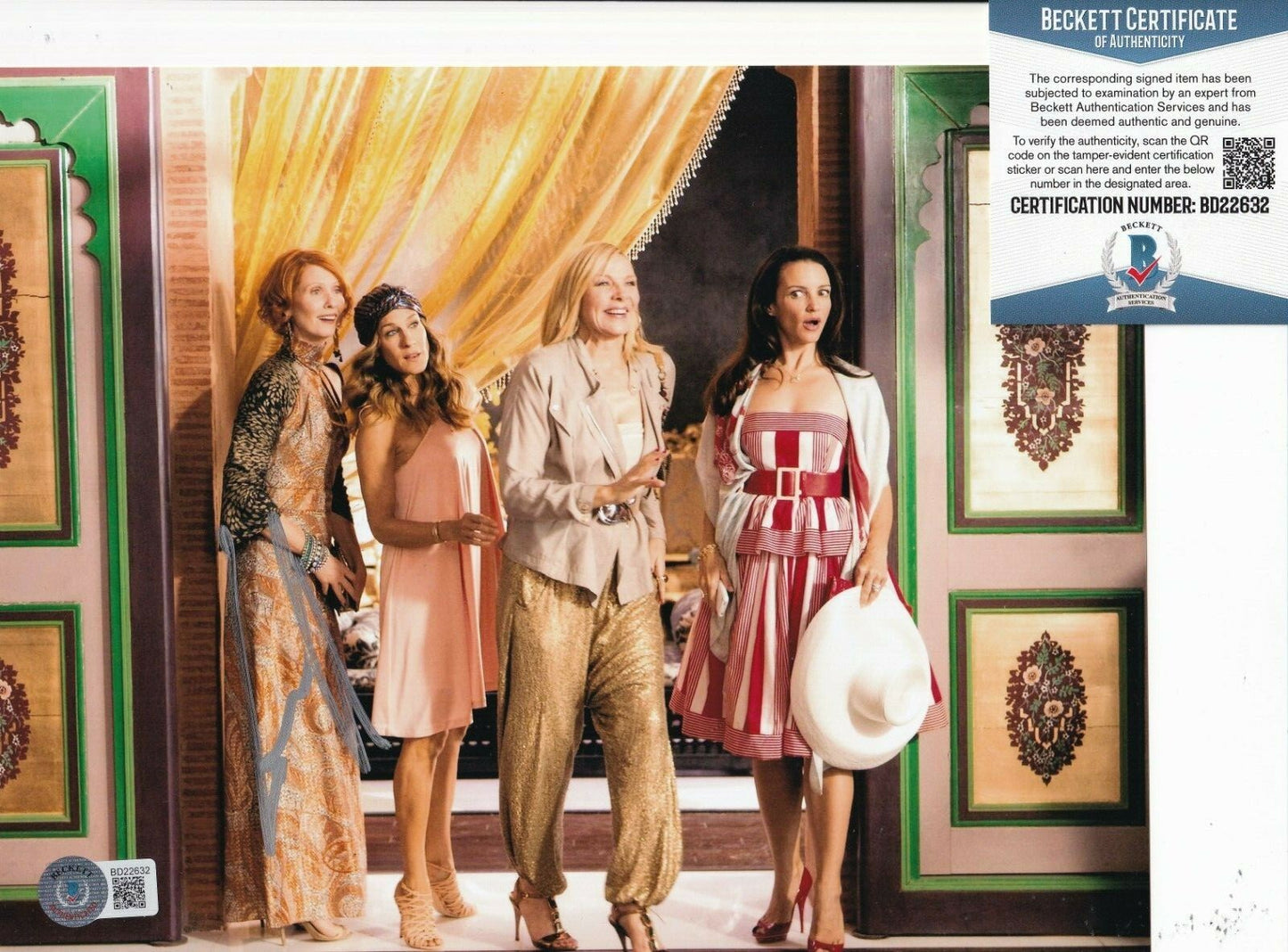 CYNTHIA NIXON signed (SEX AND THE CITY) Miranda 8X10 photo BECKETT BAS BD22632