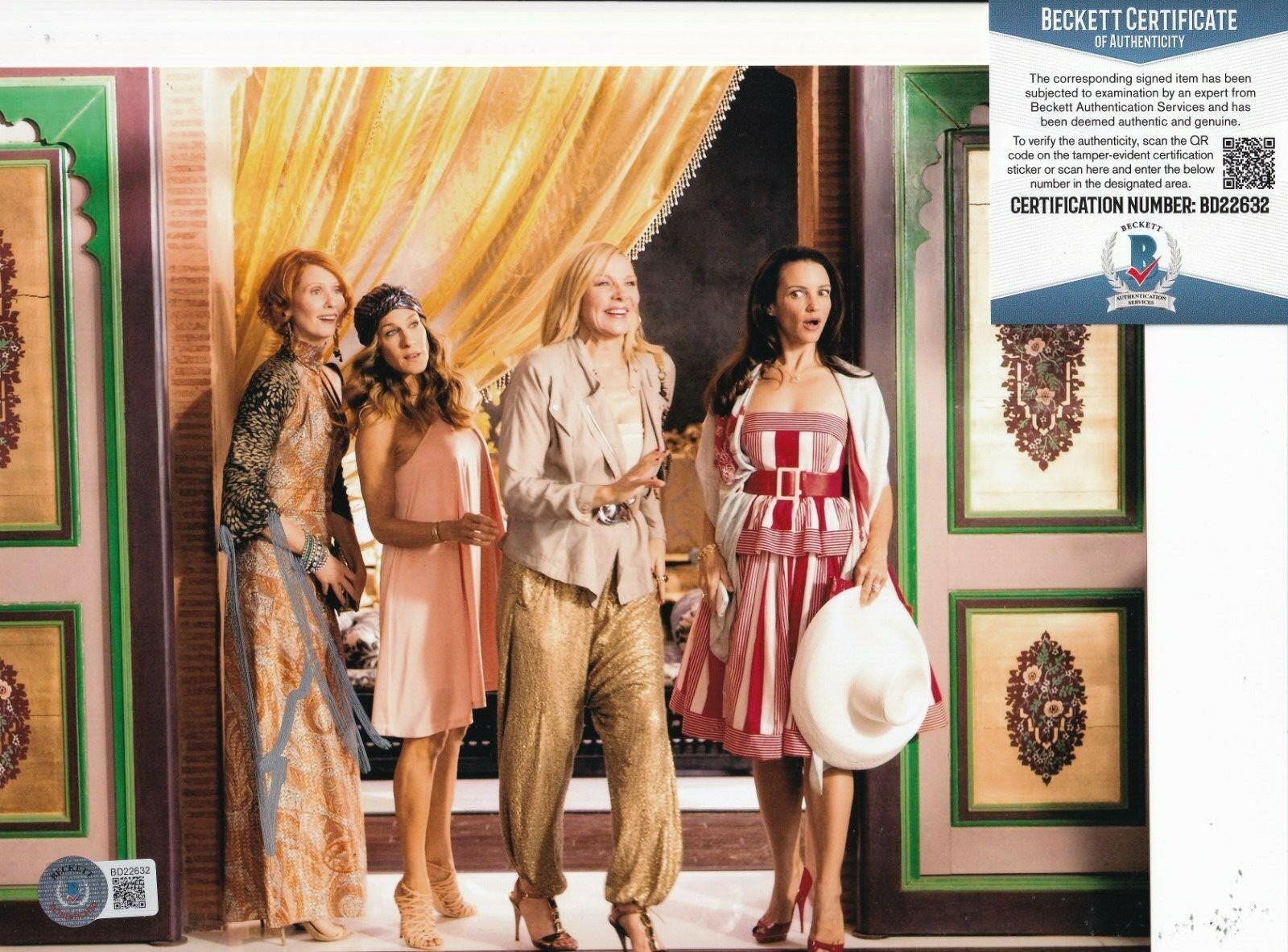 CYNTHIA NIXON signed (SEX AND THE CITY) Miranda 8X10 photo BECKETT BAS BD22632