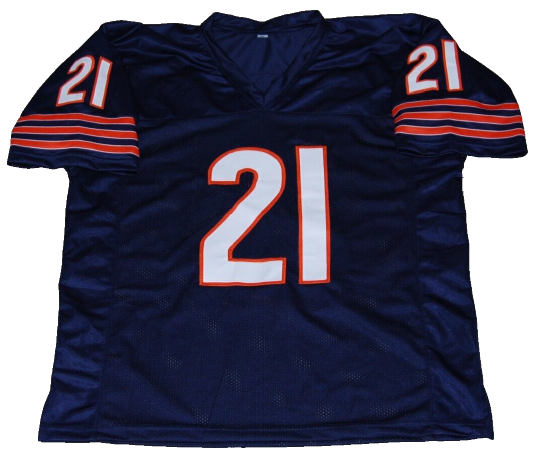 LESLIE FRAZIER signed (CHICAGO BEARS) Custom football jersey BECKETT BAS BR25925