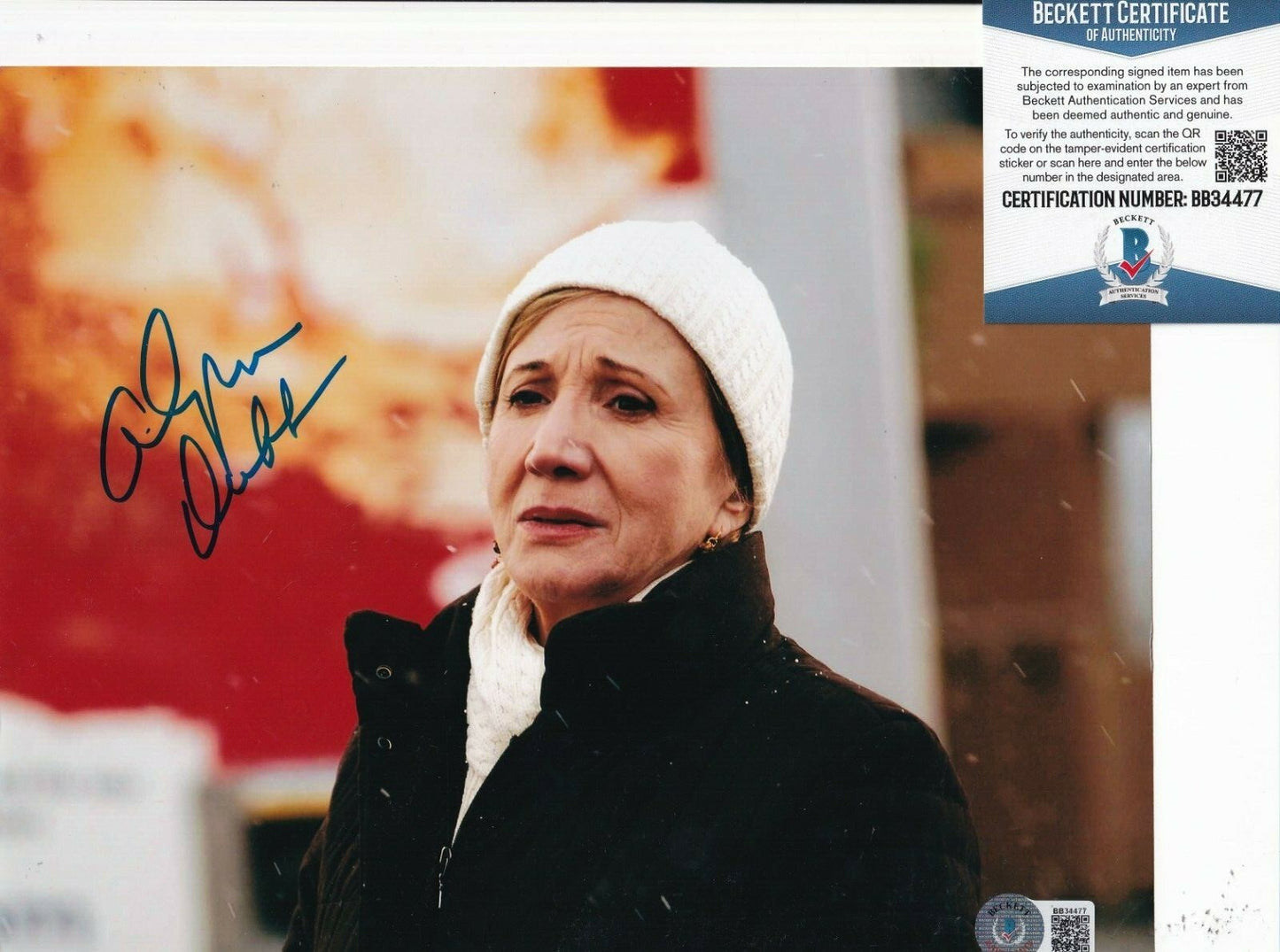 OLYMPIA DUKAKIS signed (AWAY FROM HER) Movie 8X10 photo BECKETT BAS BB34477