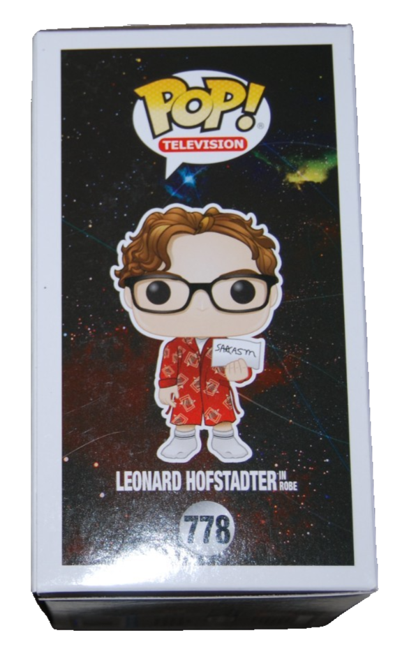 JOHNNY GALECKI signed (BIG BANG THEORY) Leonard #778 Funko Pop #BECKETT BU41139