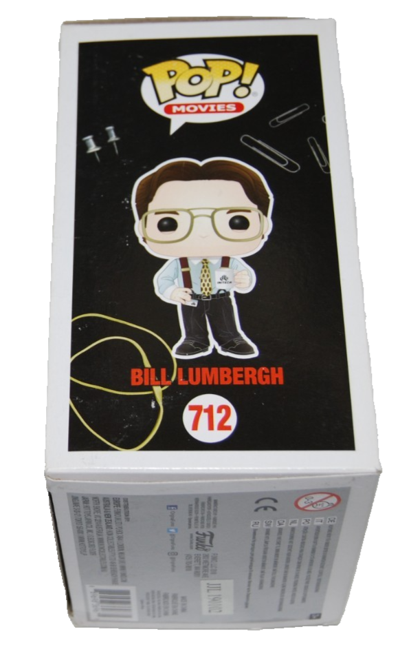 GARY COLE signed (OFFICE SPACE) Bill Lumbergh Funko Pop #712 BECKETT BY085875