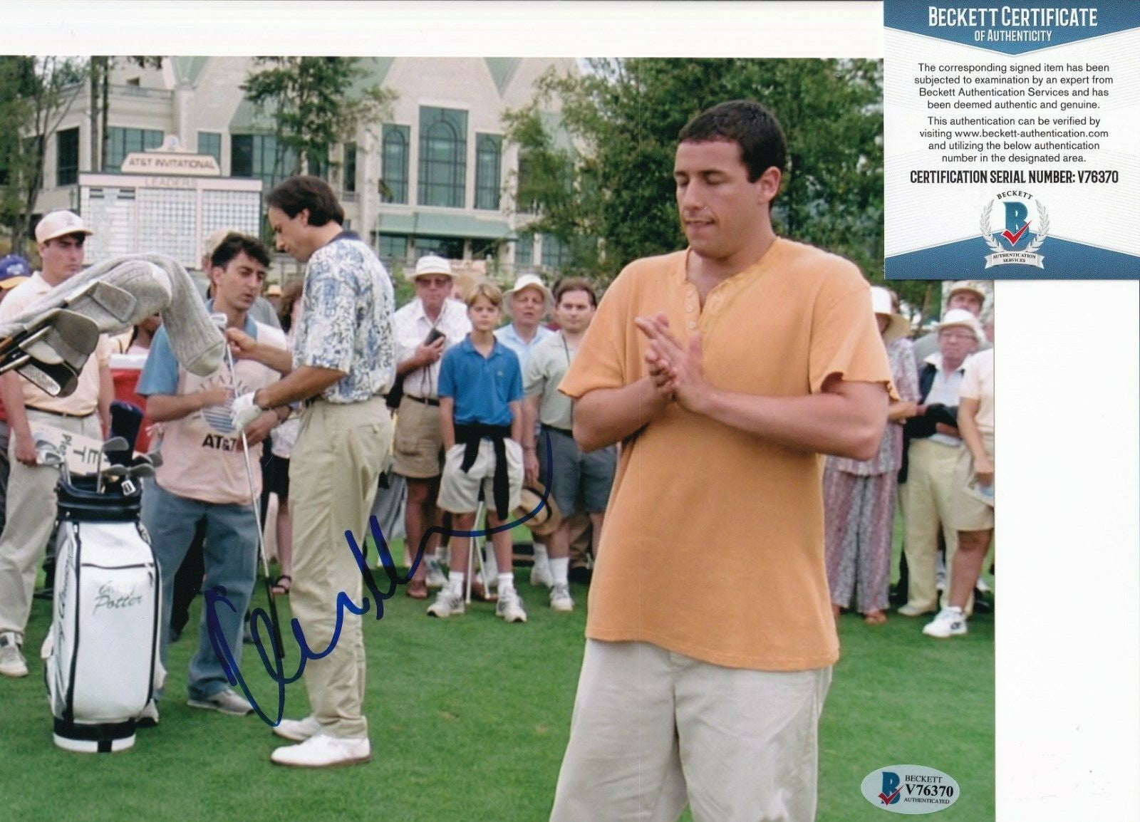 KEVIN NEALON signed (HAPPY GILMORE) Potter Movie 8X10 photo BECKETT BAS V76370