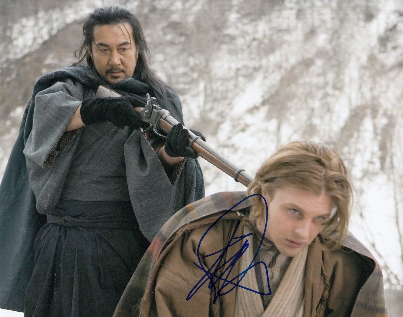 MICHAEL PITT signed (SILK) MOVIE 8X10 photo *Hervé Joncour* W/COA