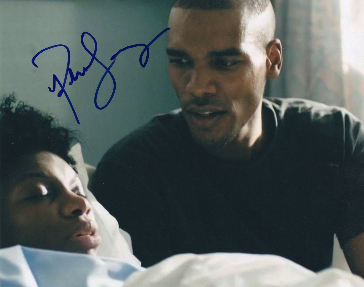 Parker Sawyers signed Southside with You 8x10 Photo w/COA Barack Obama #4