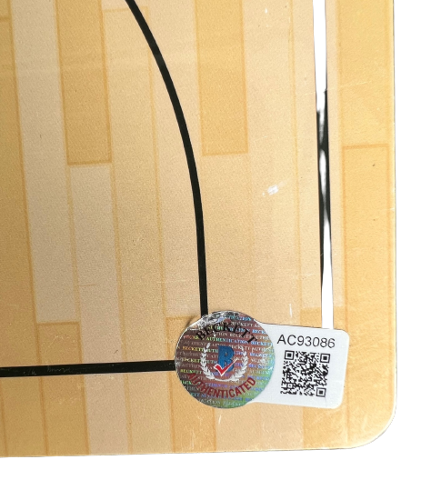 TUBBY SMITH signed (KENTUCKY WILDCATS) basketball clipboard BECKETT BAS AC93086