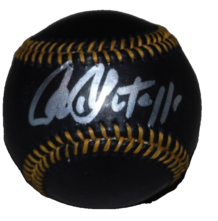 RICK SUTCLIFFE signed (CHICAGO CUBS) Black OML baseball PSA/DNA AN39834