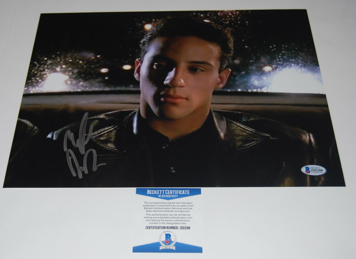 LILO BRANCATO signed (A BRONX TALE) *PROOF* Movie 11X14 photo BECKETT BAS #9