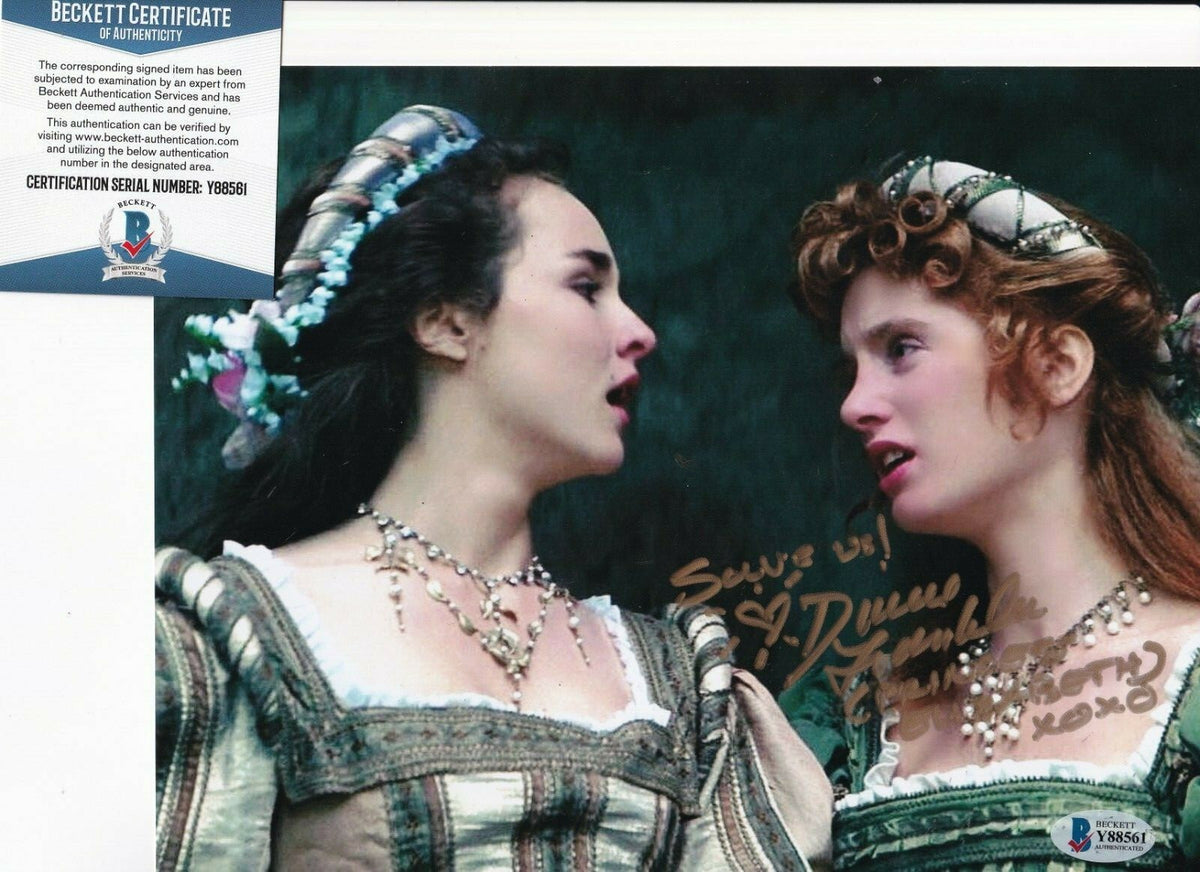 DIANE FRANKLIN signed Bill & Ted's Excellent Adventure 8X10 photo BECKETT Y88561
