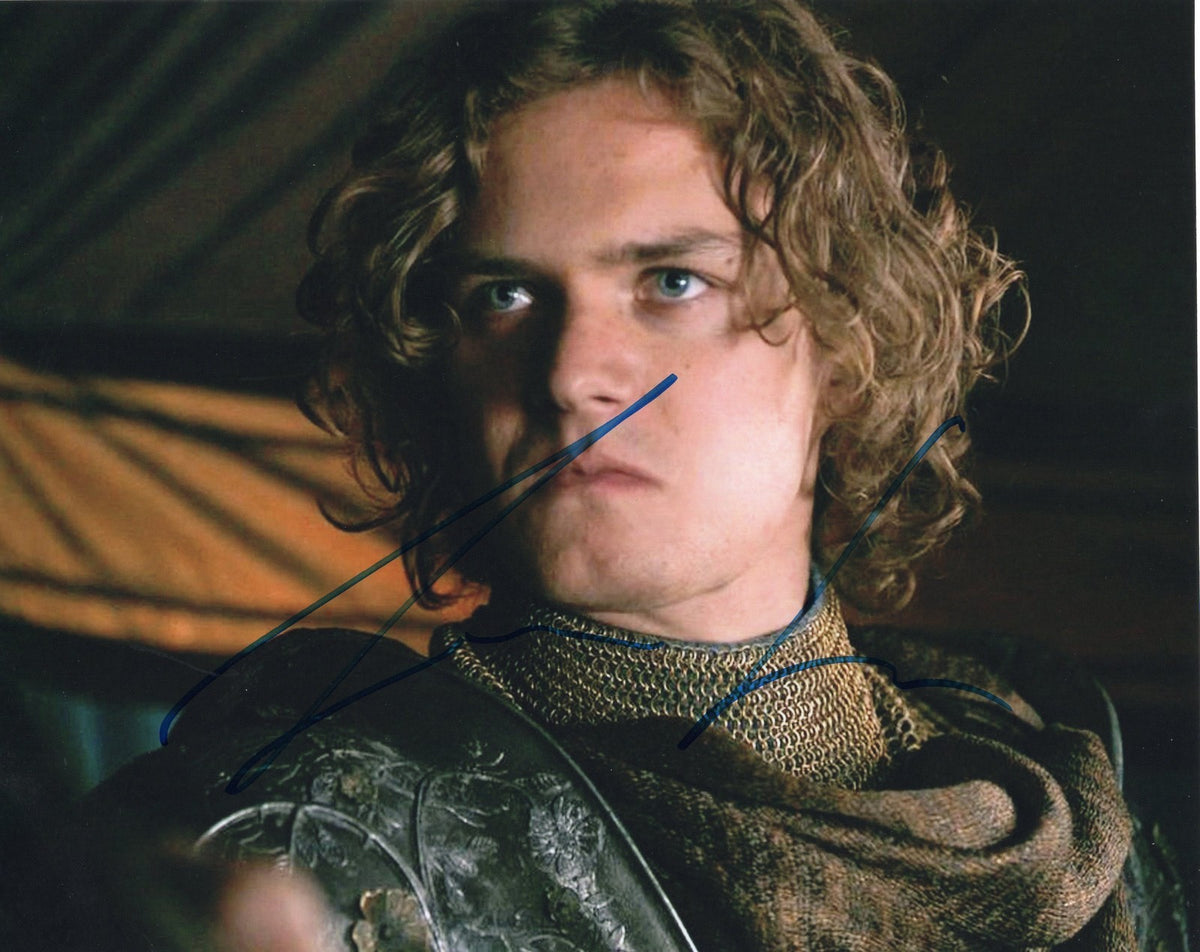 Finn Jones Game of Thrones Loras Tyrell Signed 8x10 Photo w/COA #2