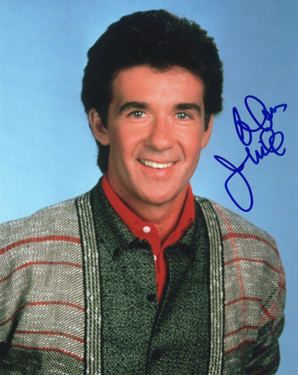 Alan Thicke signed 8x10 Photo w/COA Growing Pains TV Show Dr. Jason Seaver #2