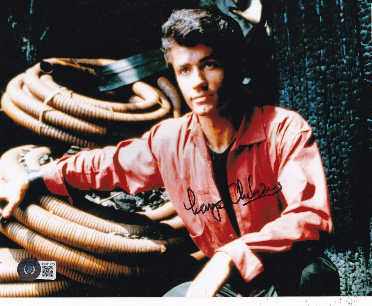 GEORGE CHAKIRIS signed (WEST SIDE STORY) Bernardo 8X10 photo BECKETT BF81475