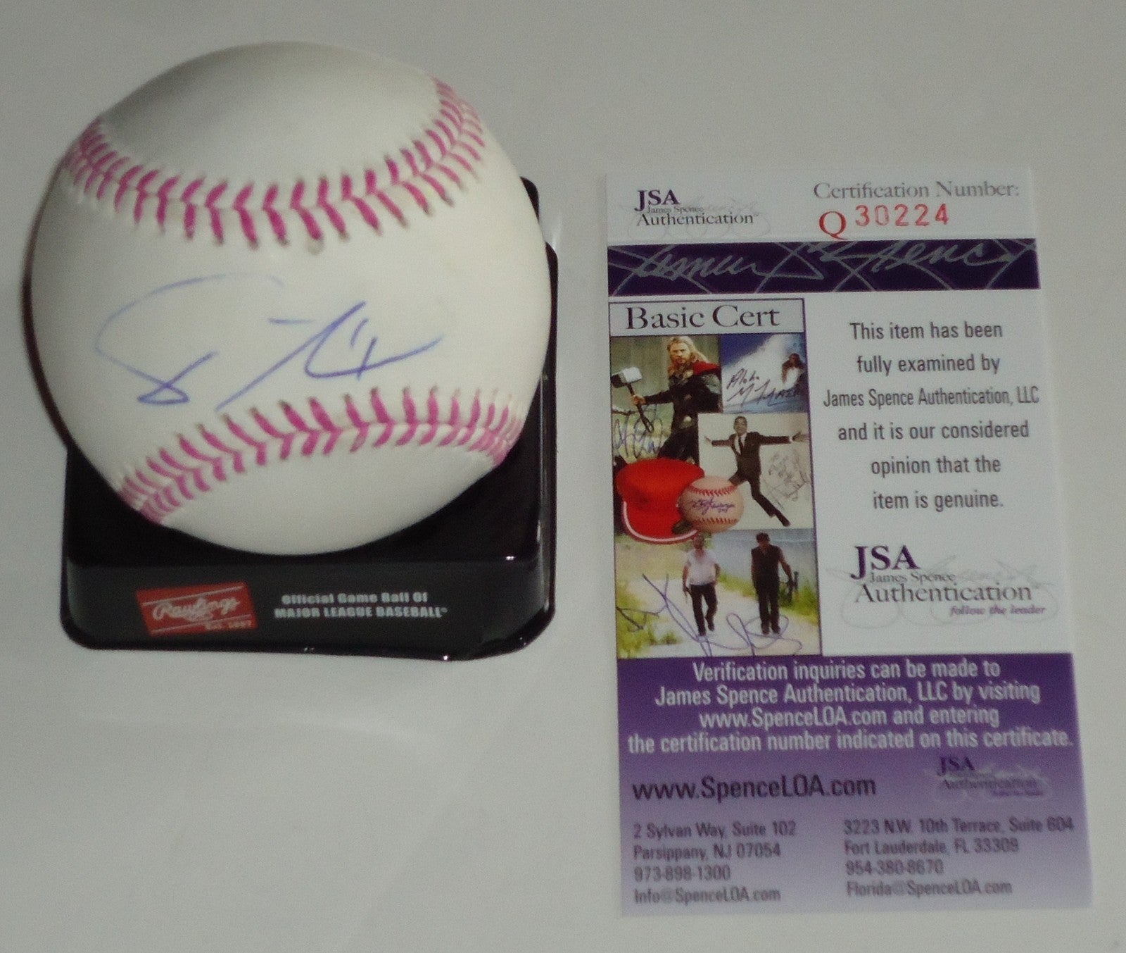 Yu Darvish signed OML Mothers Day baseball (CHICAGO CUBS) JSA AuthentiC Q30224