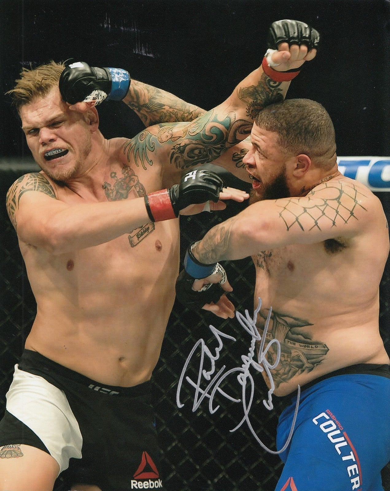 RASHAD "DAYWALKER" COULTER signed (UFC) MMA FIGHTING 8X10 photo W/COA