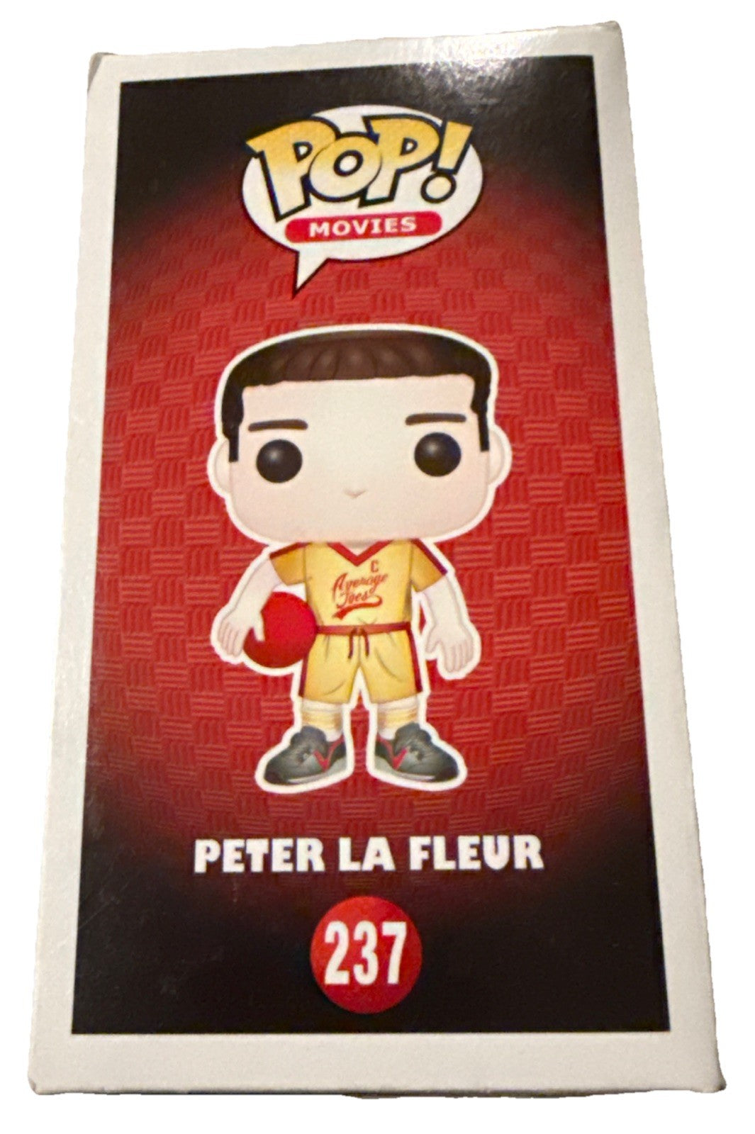 VINCE VAUGHN signed (DodgeBall) Peter La Fleur Funko Pop #237 ACOA SD27371