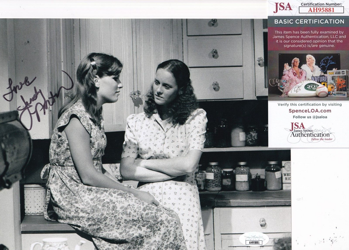 JUDY NORTON signed (THE WALTONS) Mary Ellen Actress 8X10 photo JSA COA AH95881