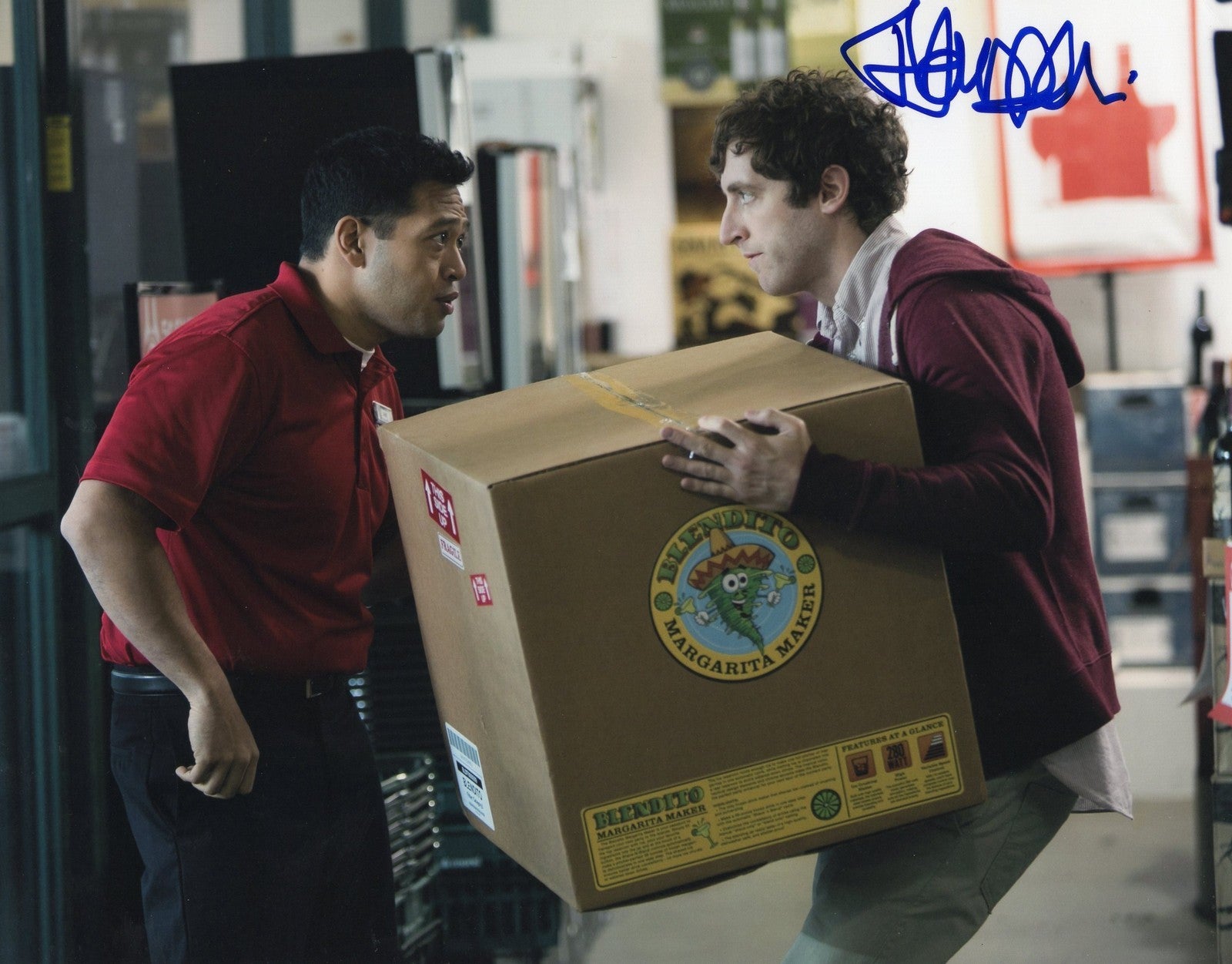 Thomas Middleditch Silicon Valley TV Show Signed 8x10 Photo w/COA #3