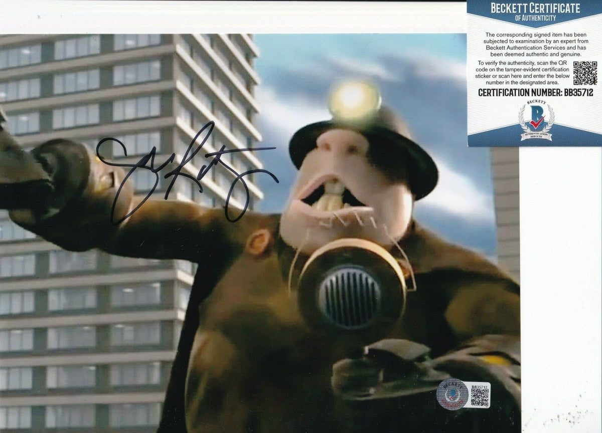 JOHN RATZENBERGER signed (INCREDIBLES 2) Movie 8X10 photo BECKETT BAS BB35712
