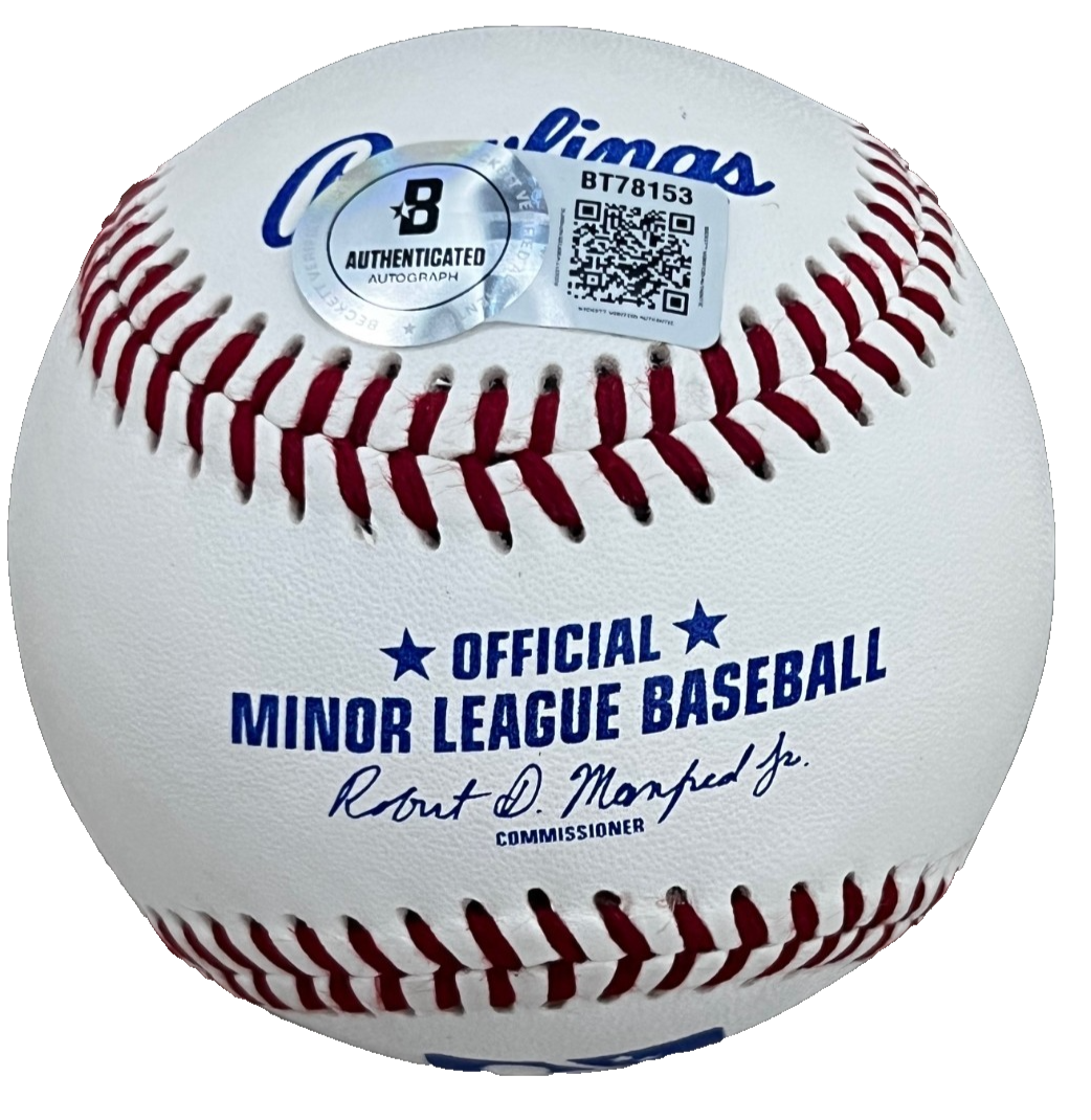 JOSE BERRIOS signed (TORONTO BLUE JAYS) Minor League baseball BECKETT BT78153