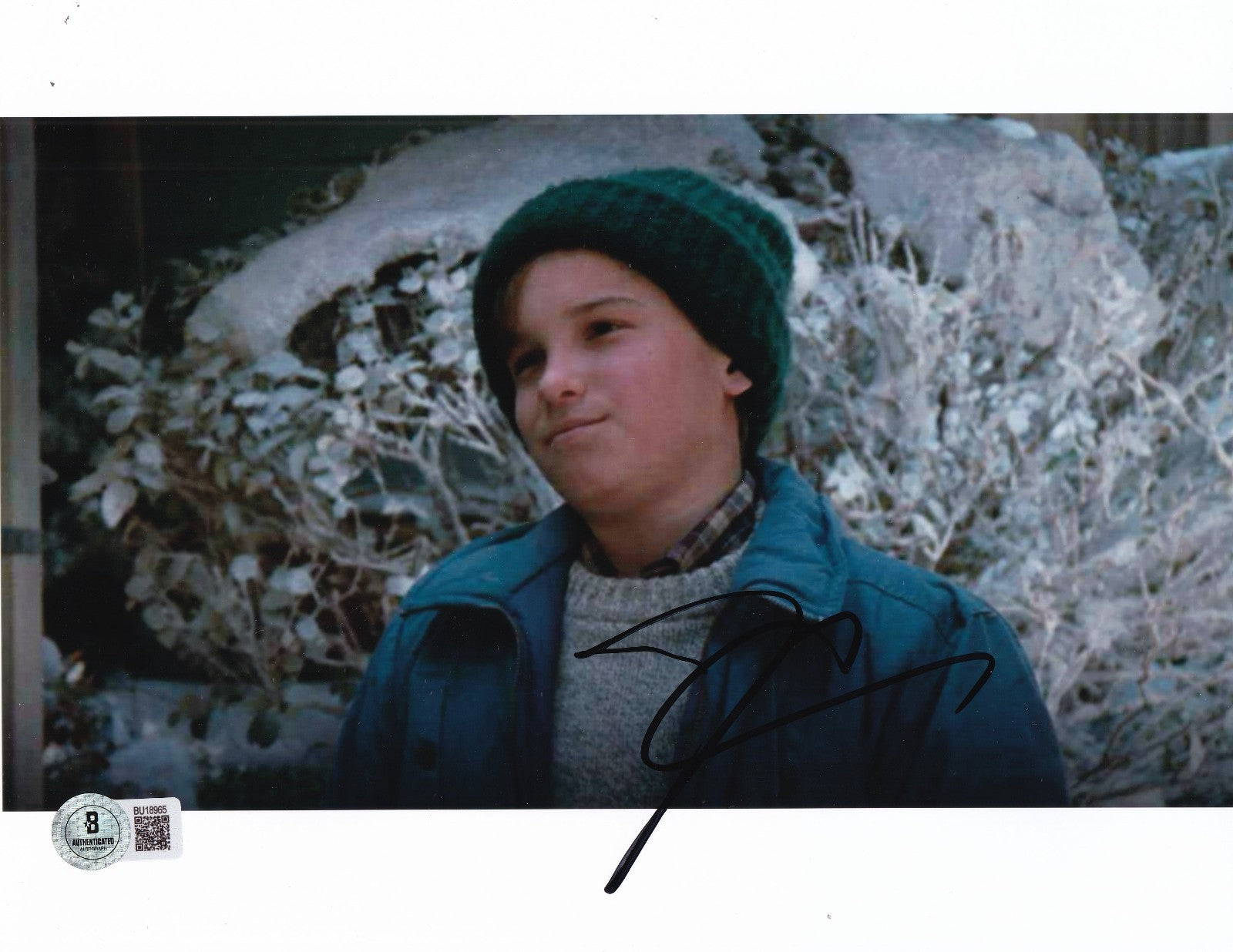 JOHNNY GALECKI signed (CHRISTMAS VACATION) movie 8X10 photo BECKETT BAS BU18965