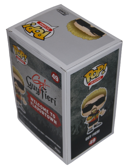 GUY FIERI signed (DINERS DRIVE-INS & DIVES) Funko Pop #49 BECKETT BAS BF87185