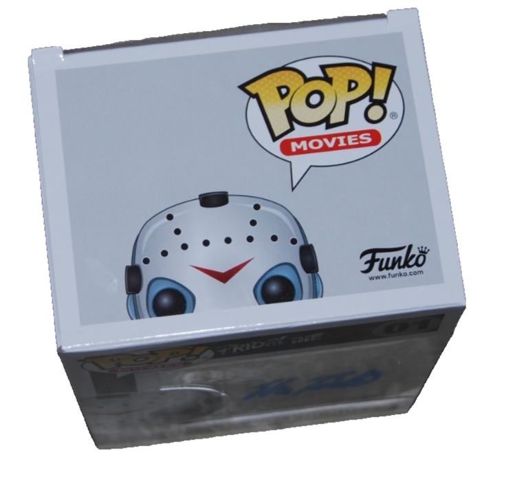 KANE HODDER signed (FRIDAY THE 13TH) Jason Voorhees 01 Funko Pop BECKETT BU41099