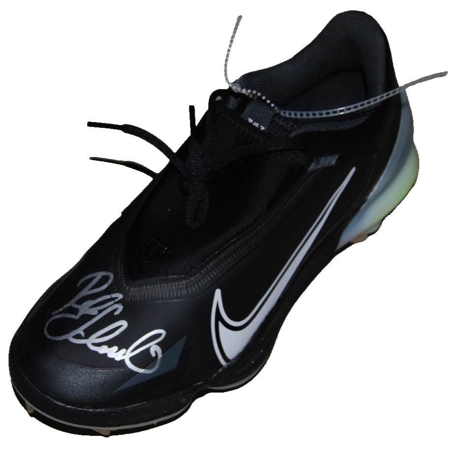 ROB SCHNEIDER signed (THE BENCHWARMERS) baseball cleat shoe PSA/DNA AN13959