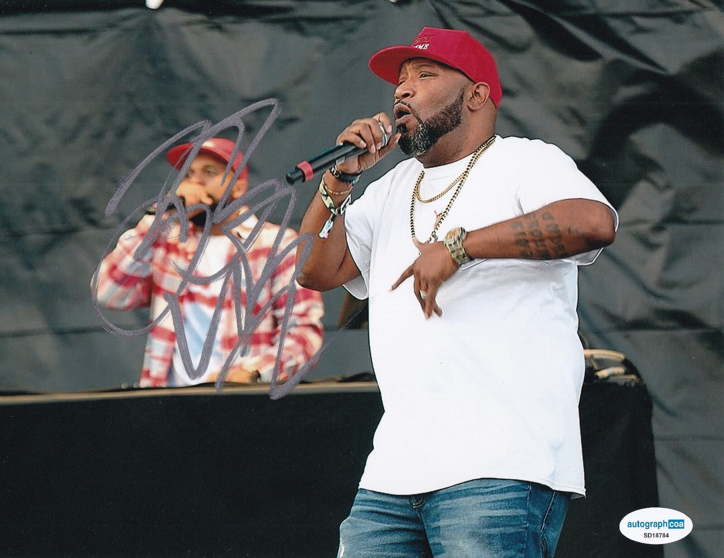 BUN B signed (GIVE ME THAT) Music Singer rapper 8x10 photo ACOA SD18784