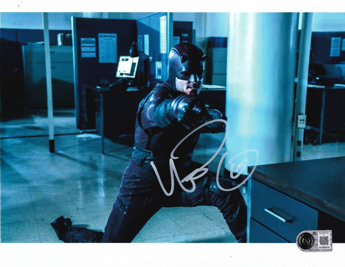 WILSON BETHEL signed (DAREDEVIL) Bullseye 8X10 photo BECKETT BAS BY085718