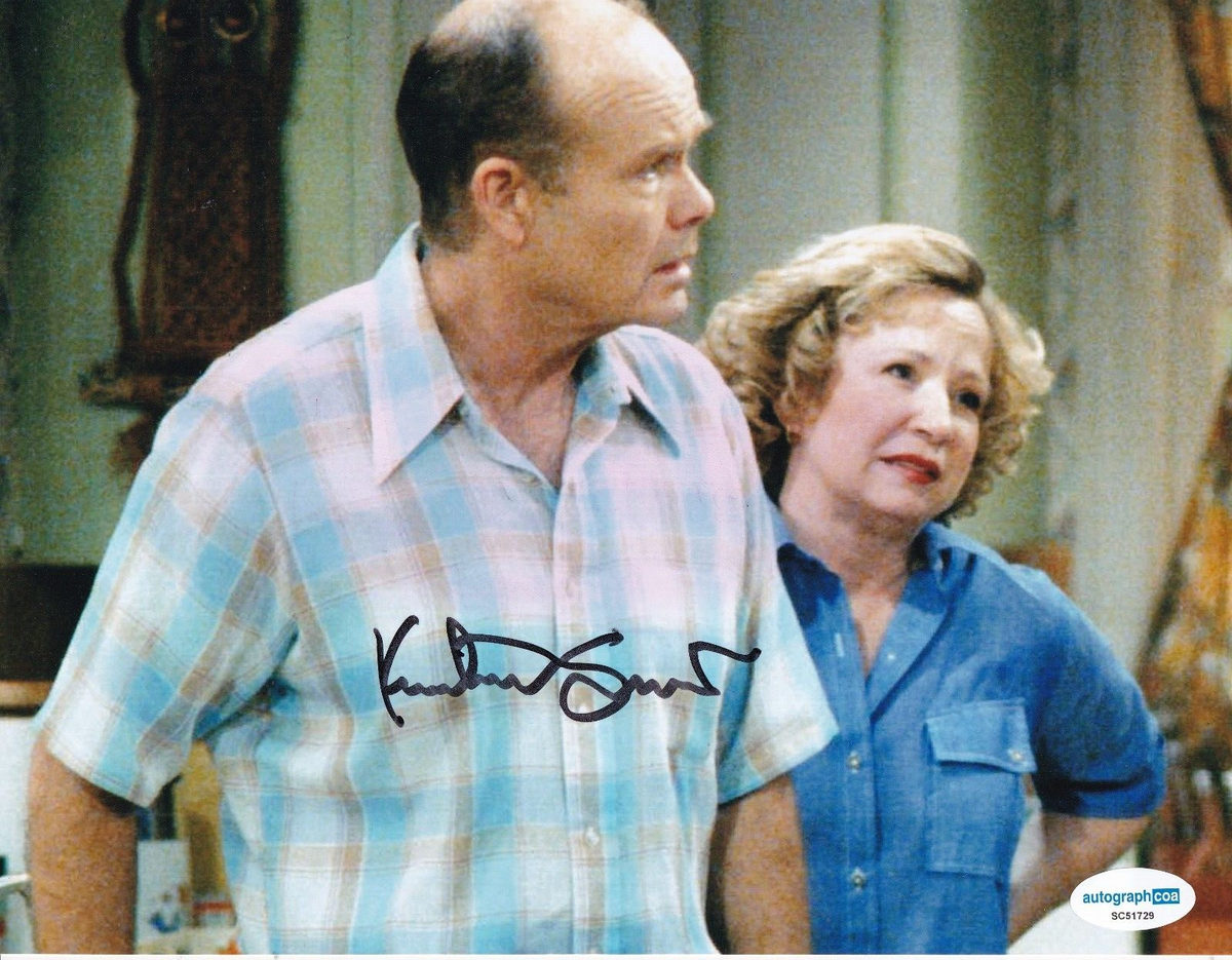 KURTWOOD SMITH signed (THAT 70'S SHOW) Red Forman 8X10 photo ACOA SC51729