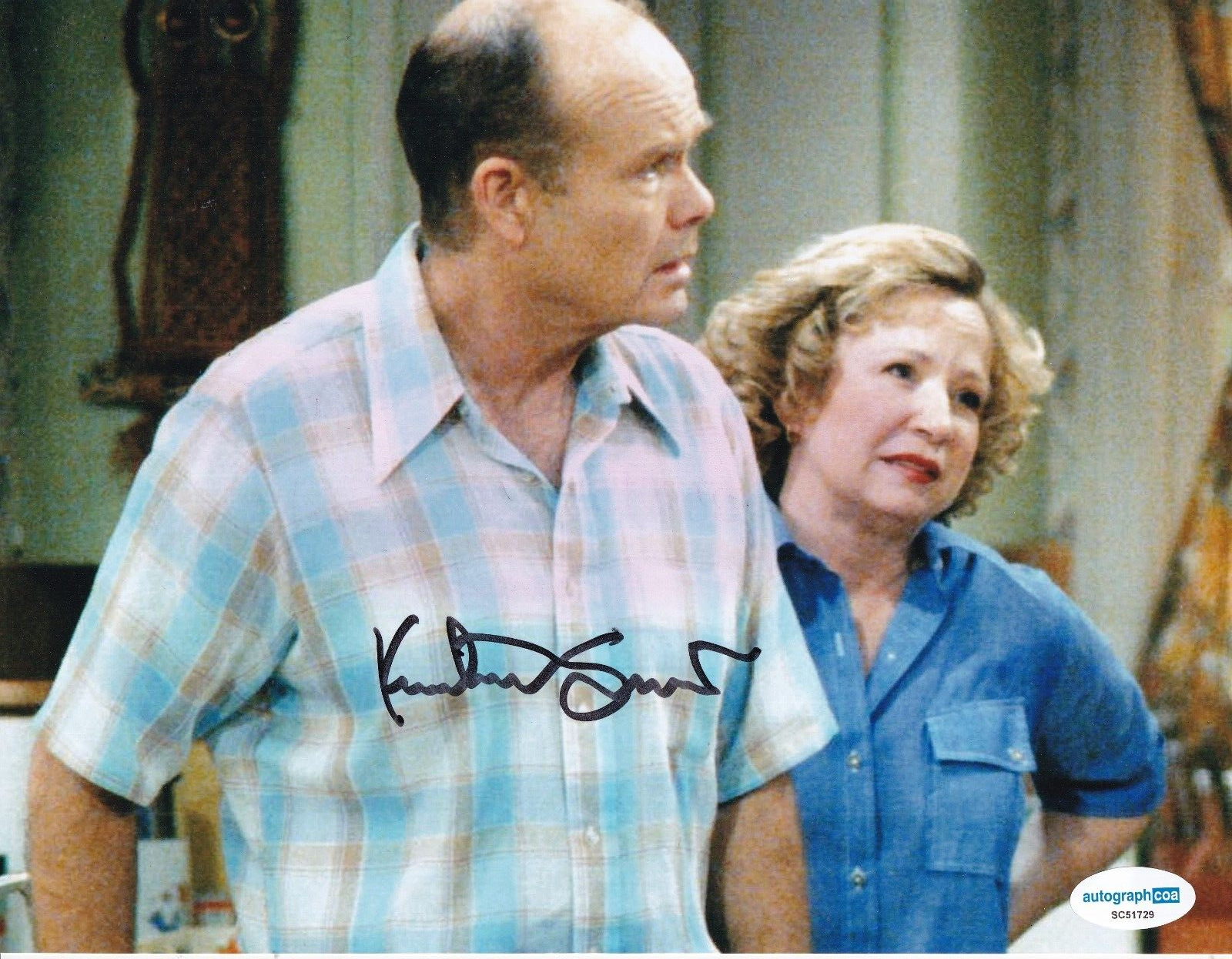KURTWOOD SMITH signed (THAT 70'S SHOW) Red Forman 8X10 photo ACOA SC51729