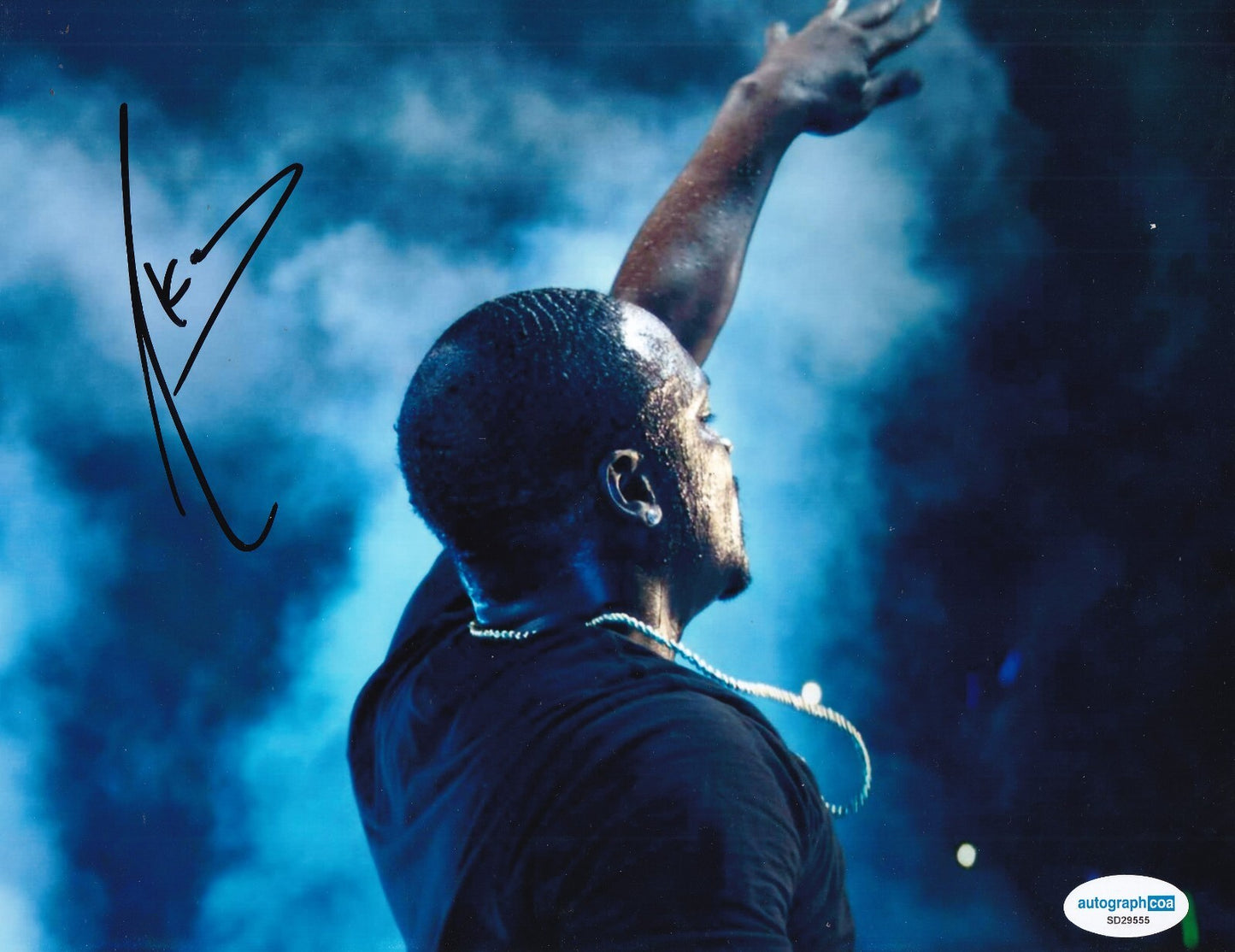 AKON signed (KONVICT) RAPPER Music *Lonely* 8X10 photo ACOA SD29555
