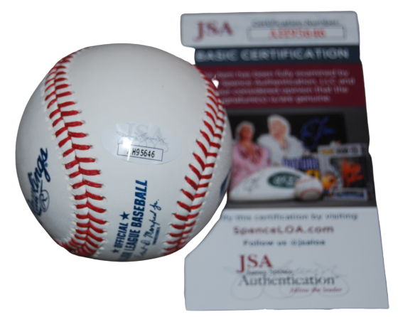 WILL BEDNAR signed (SAN FRANCISCO GIANTS) Prospect OML baseball JSA COA AH95646