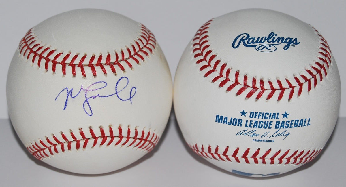 MIKE LOWELL signed OML Official Major League BASEBALL (BOSTON RED SOX) W/COA