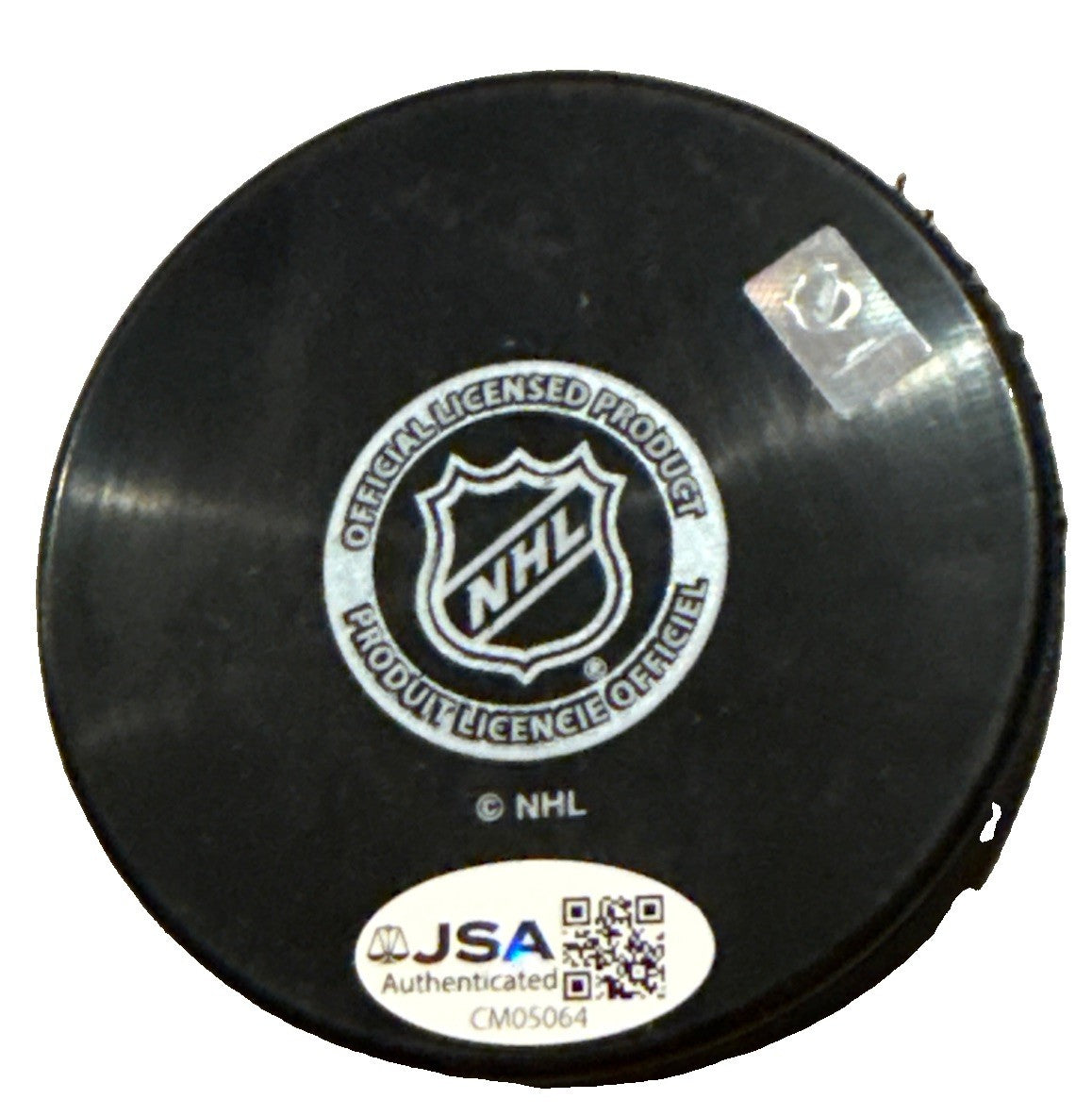 KONSTA HELENIUS signed (BUFFALO SABRES) Souvenir Hockey puck JSA COA CM05064