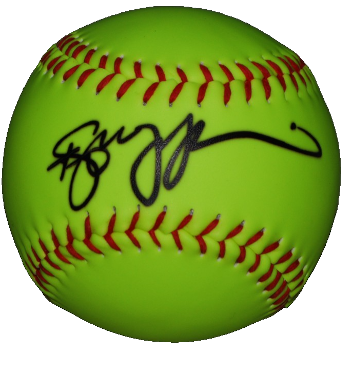 MEGAN FARAIMO signed (TALONS) UCLA USA Softball AUSL BECKETT BAS BV13369