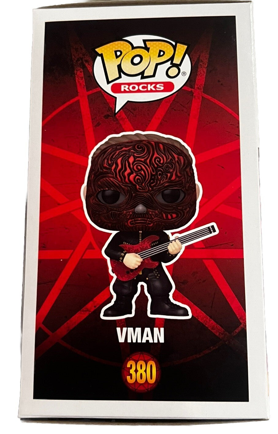 Alessandro Venturella signed (SLIPKNOT) VMAN #380 Funko Pop BECKETT BP59323
