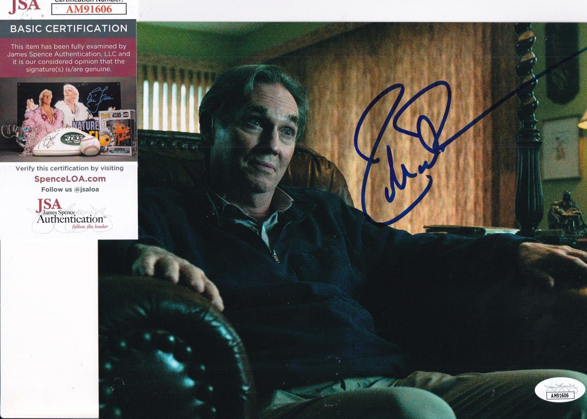 RICHARD THOMAS signed (OZARK) Nathan Davis 8X10 photo JSA COA AM91606