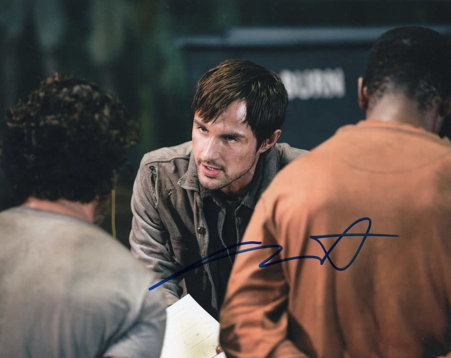 Andrew West The Walking Dead Gareth Zombie Killer Signed 8x10 Photo w/COA #5
