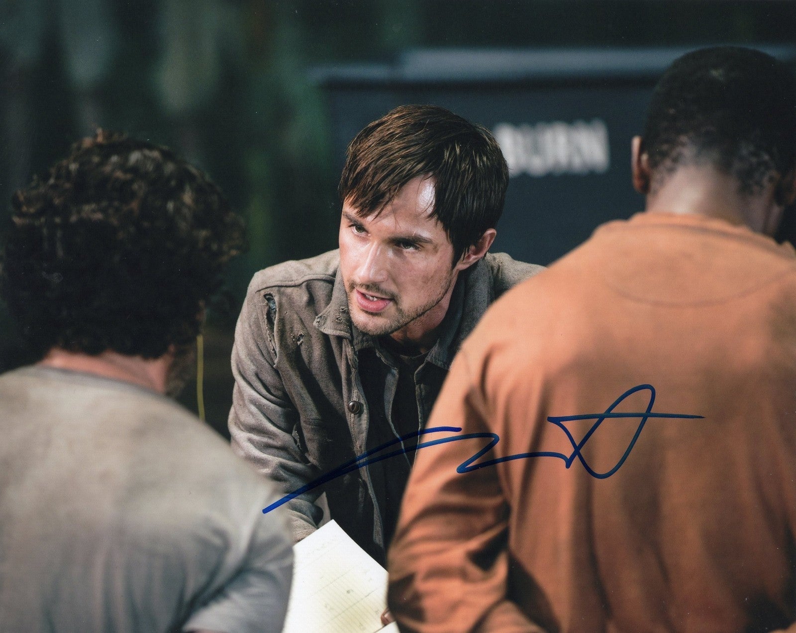 Andrew West The Walking Dead Gareth Zombie Killer Signed 8x10 Photo w/COA #5