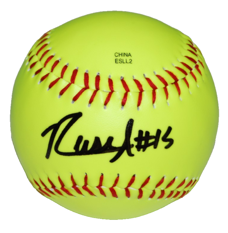 REESE ATWOOD signed (TEXAS LONGHORNS) AUSL Blaze softball BECKETT BAS BY085955