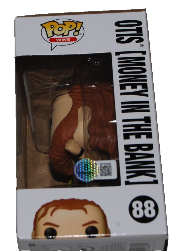 OTIS signed (WWE) Funko Pop Wrestling Money in the Bank #88 BECKETT BAS BP30266