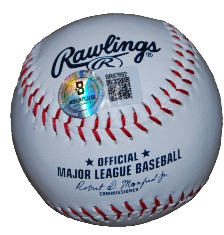JONATHAN CANNON signed (CHICAGO WHITE SOX) MLB logo baseball BECKETT BR67692