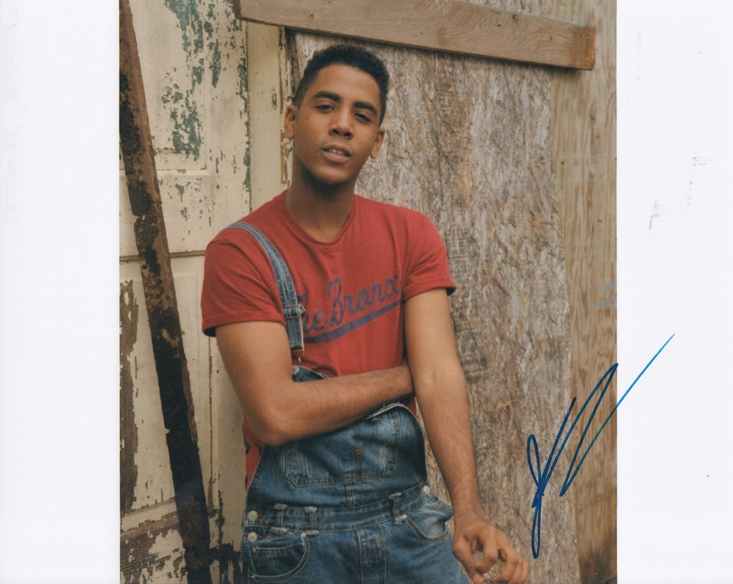 JHARREL JEROME signed (MR MERCEDES) 8X10 photo *Jerome Robinson* W/COA #3