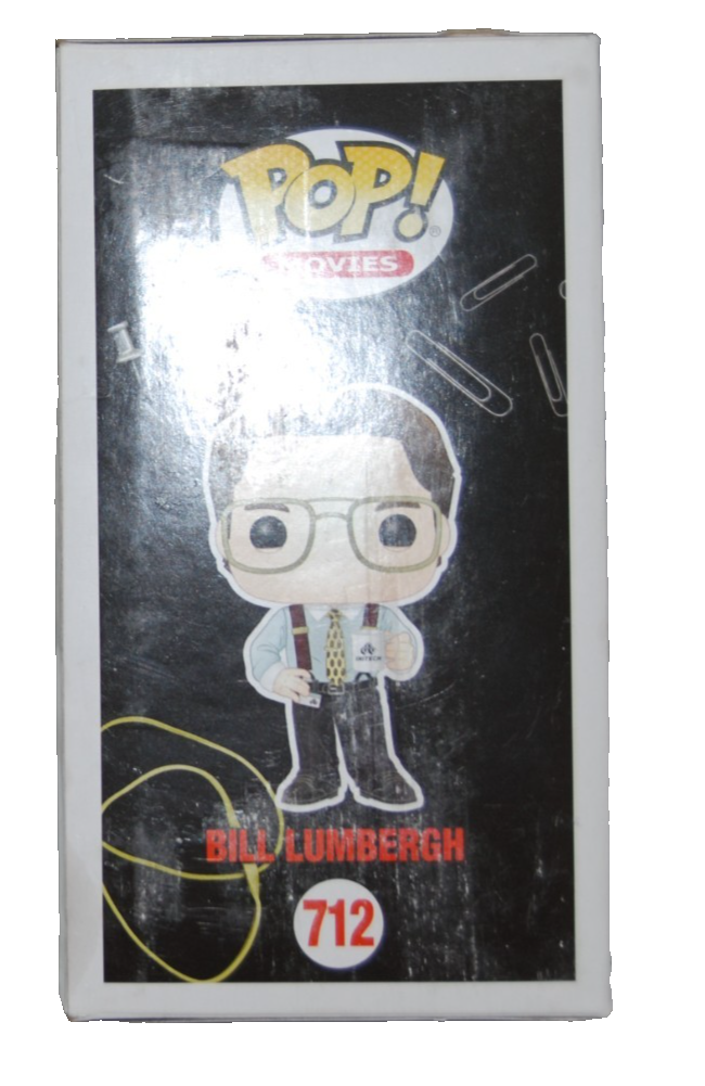 GARY COLE signed (OFFICE SPACE) Bill Lumbergh Funko Pop #712 BECKETT BY085877